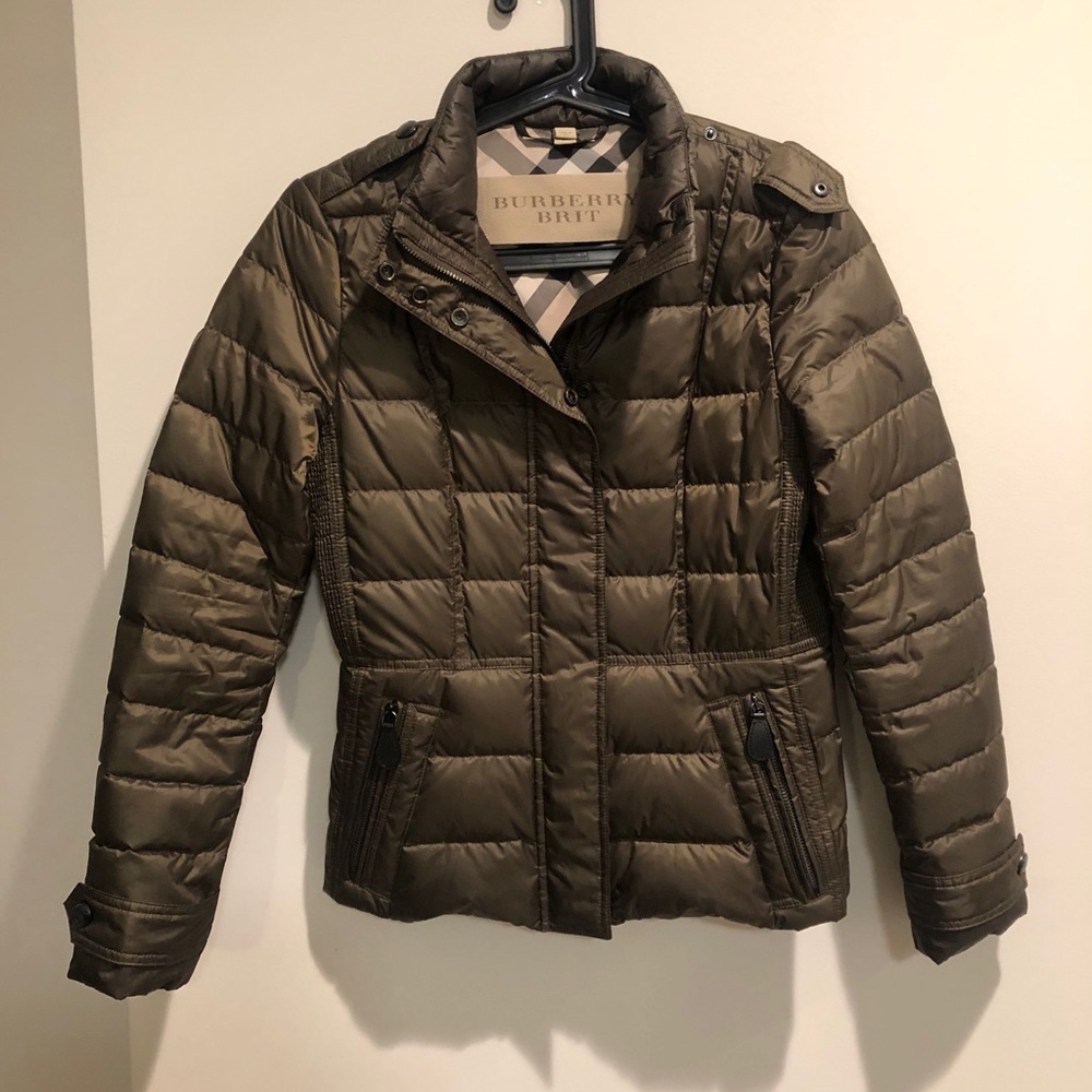 😎BURBERRY BRIT OLIVE JACKET😎